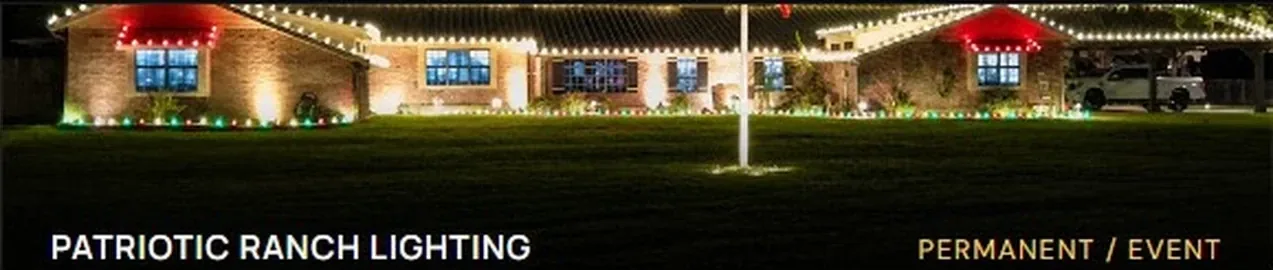 Patriotic Property Lighting — Detail in the Corpus Christi area