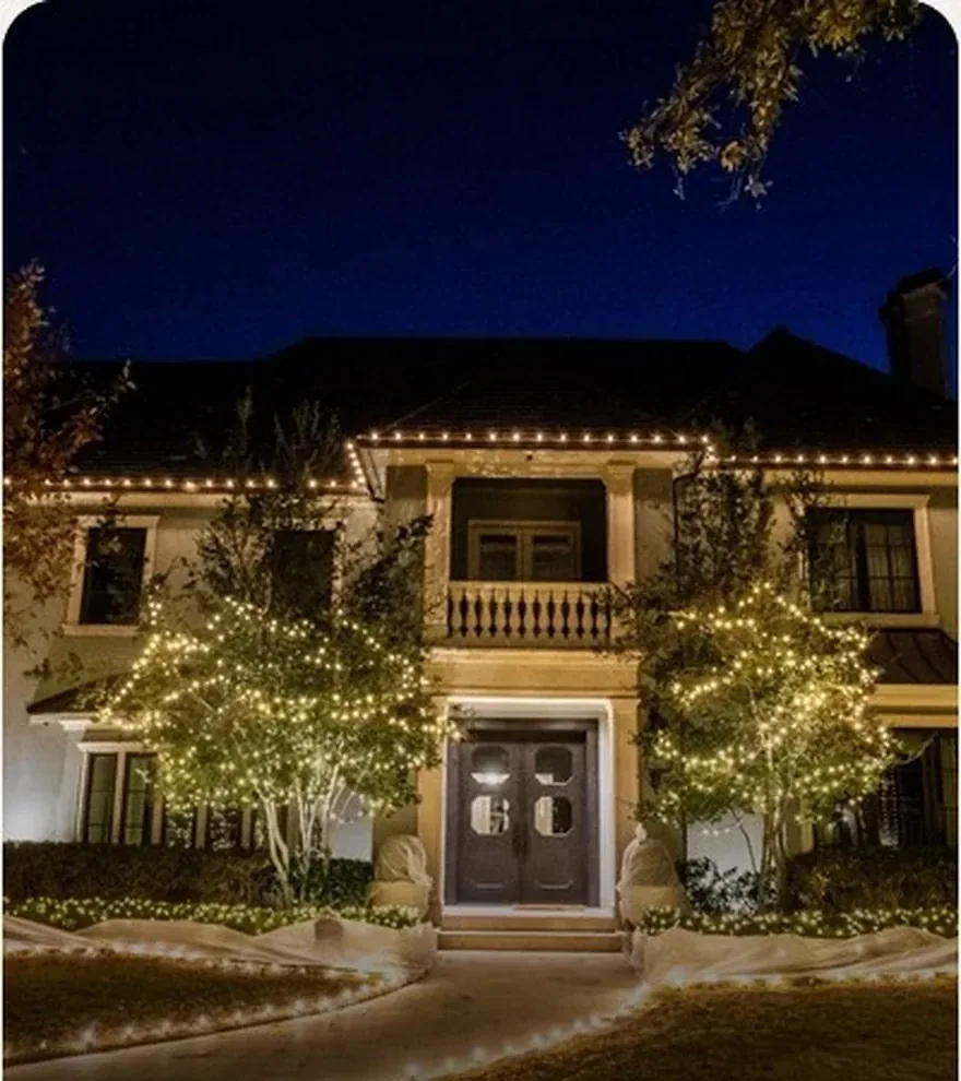 Warm White Residential Lighting Detail in the Corpus Christi area